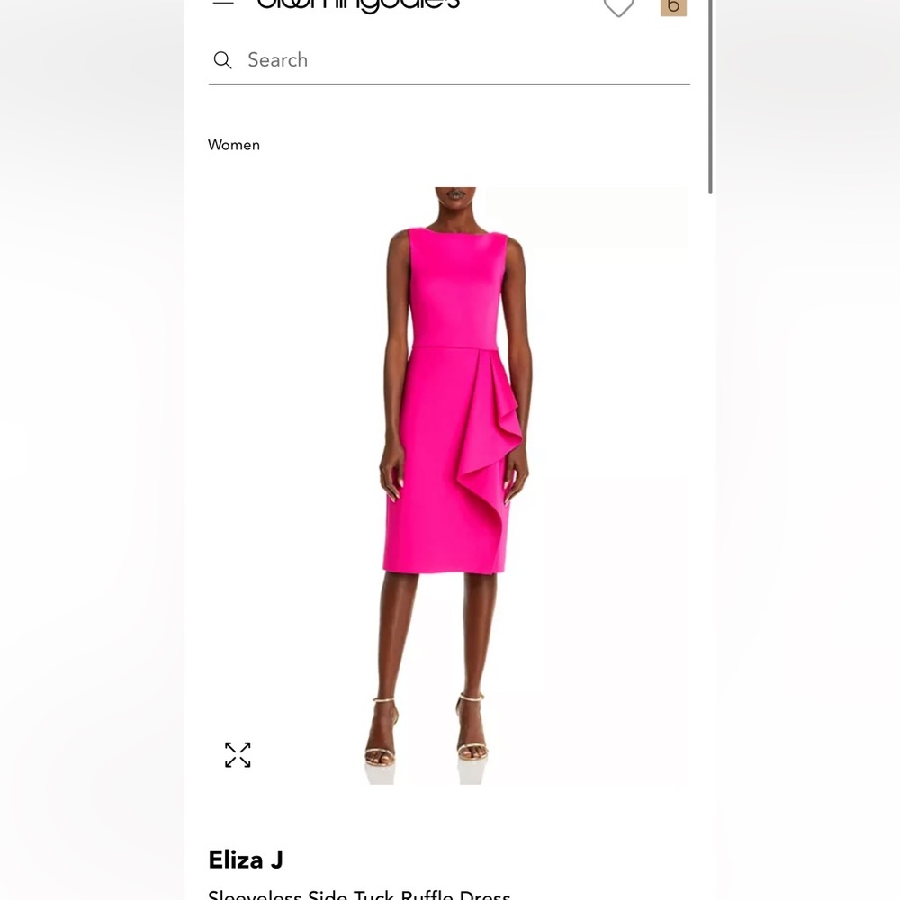 Eliza J scuba material dress size 2